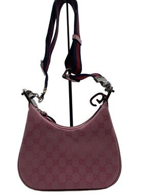Gucci Attache Shoulder Bag Pink